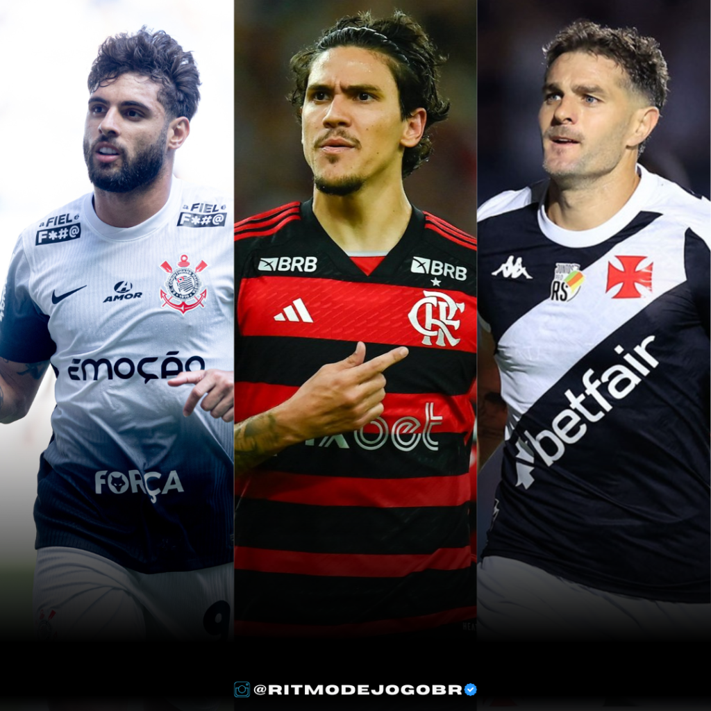 Artilheiros do Brasil em 2024: veja o ranking completo